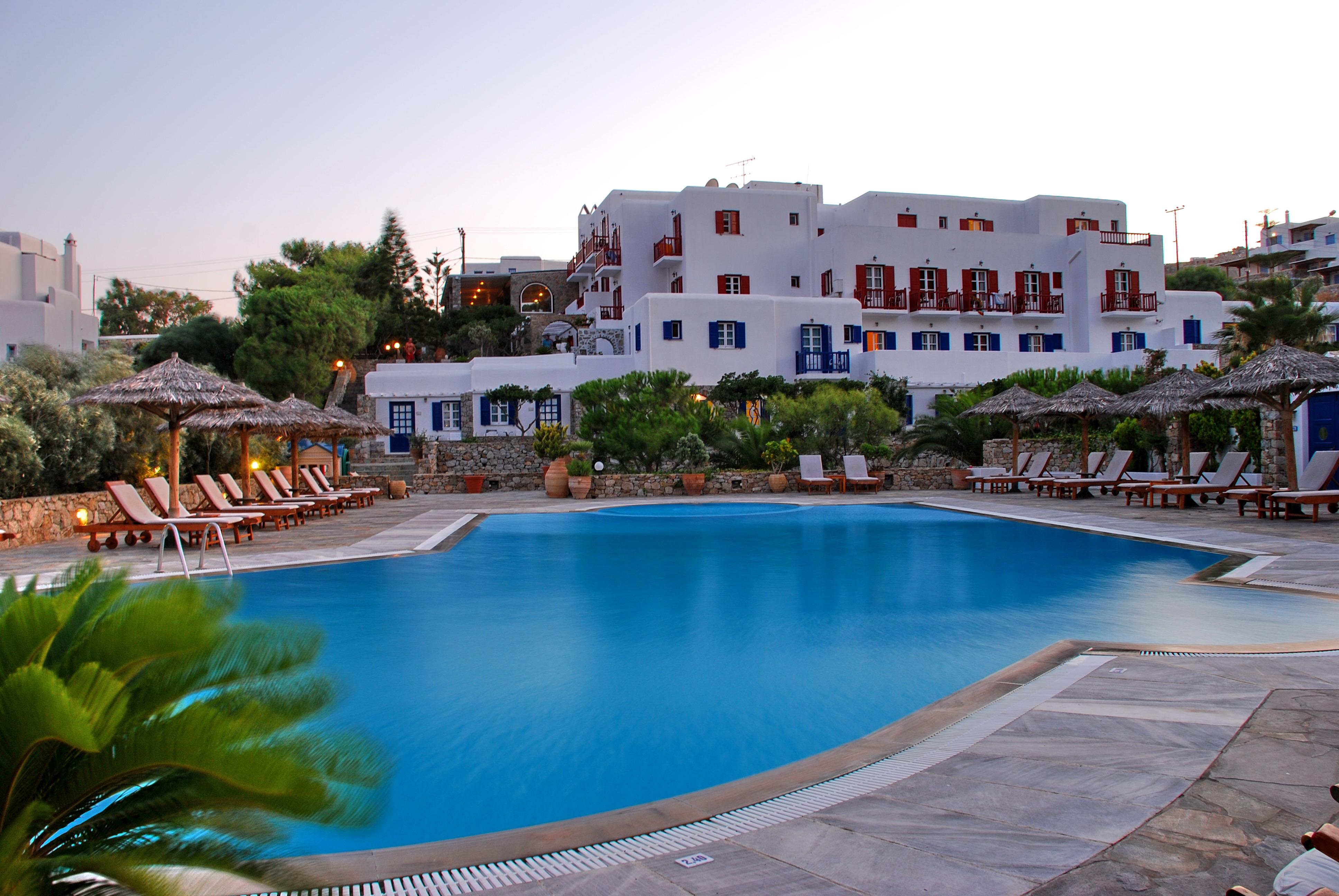 Kamari Hotel Mykonos Town Eksteriør bilde